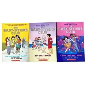 The Baby-Sitters Club Graphic Novels Lot of 3 Pre-Owned